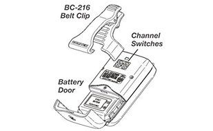 Comtek PR-216 B 72-76 Personal Receiver N3