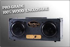 BlackBox High Power Plug n Play Audio System Connects To TV, iPod, iPhone, Smart Phone, and Gaming Consoles N6