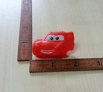 Silicone Mold Big Lightning McQueen Car Cars (47mm) Cup Cake Topper Crayon Soap N2