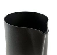 Coffee Nebula Stainless Steel Non-Stick Professional Milk Frothing &amp; Steaming Pitcher/Cup (20oz (600ml), Black) N5