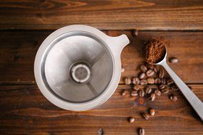 Supreme Stainless Steel Pour Over Coffee Dripper|Reusable Coffee Filter & Single Cup Coffee Maker|Camping Coffee... N12
