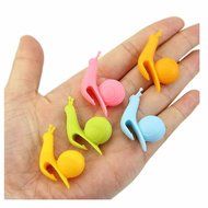 GOOTRADES Snail Shaped Silicone Tea Bag Holder Cup Candy Colors Gift Set Tea Makers(Random,10pcs) N5