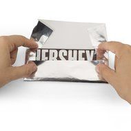 Foil Wrapper (Silver) - Pack of 100 Candy Bar Wrappers with Thick Paper Backing - Folds and Wraps Well - Best... N43