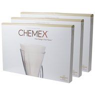 Chemex 13 Inch Bonded Unfolded Half Circle Coffee Filters, Set of 300