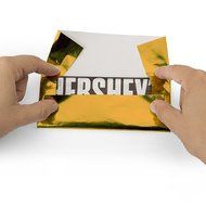 Foil Wrapper (Silver) - Pack of 100 Candy Bar Wrappers with Thick Paper Backing - Folds and Wraps Well - Best... N47