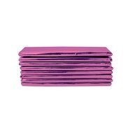 Foil Wrapper (Silver) - Pack of 100 Candy Bar Wrappers with Thick Paper Backing - Folds and Wraps Well - Best... N48