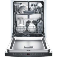Bosch SHS5AVL6UC 24" Ascenta Energy Star Rated Dishwasher with 14 Place Settings in Black