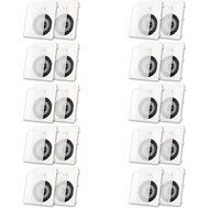 Acoustic Audio CS-IW830 In Wall 8&quot; Speaker 3 Way Home Theater 10 Pair Pack 7000 Watt CS-IW830-10PR