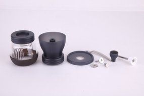 CoastLine Ceramic Burr Manual Coffee Grinder | Hand Crank Coffee Grinder for Espresso Coffee Bean Grinder for... N3