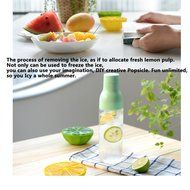 ProCIV Set of 2 Lemon Orange Convenient Juicer Funnel Shape Gift 2 Lemon Orange Peelers (Green) N17