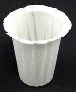 K Carafe Compatible Paper Disposable Filters, Paper K Carafe Filter Cups-(90 Filters) N4
