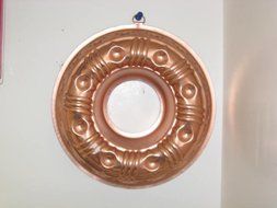Copper Round Jello Mold - 4 Cups