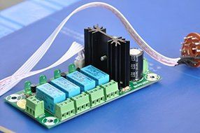 Electronics-Salon Audio Input Selector Relay Board, With 12V regulator N2