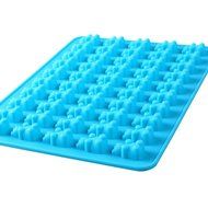Lizber Candy Molds 3 Pack, Silicone Gummy Bears Chocolate Molds 50 Cavities with Bonus Dropper, FDA Approved (... N4
