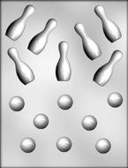 CK Products Bowling Ball/Pin Choc Mold