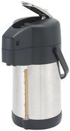 Winco APSG-22 2.2L Sight Glass Lever Top Stainless Steel Lined Airpot