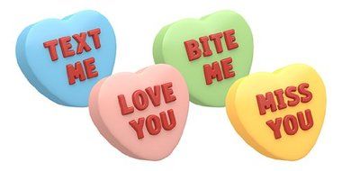 SpinningLeaf Candy Hearts Sandwich Cookie Mold N3