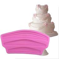 AnyanaVintage Swag Cake Border Fondant Cake Molds Cupcake Ribbon Mould Decorating Tool N3