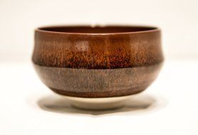 Matcha bowl chawan Hagiyaki brown-red Artist Artwork N2