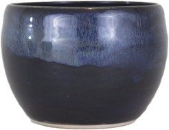 Chawan or Matcha Tea Bowl, Ceramic Bowls, Pottery Handmade in Vermont (Mixed Blue) N5