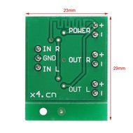 DROK&reg; Micro Digital Amplifier Dual-Channel Two CH Amp 3W+3W Stereo Amplifier Board Module High Power Class D Amplifier... N7
