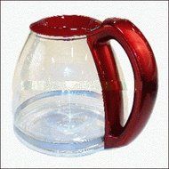 Kalorik Coffee Carafe for CM17408 Red Metallic Coffee Maker