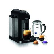 Nespresso VertuoLine Coffee and Espresso Maker with Aeroccino Plus Milk Frother, Black N7
