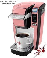 Solids Collection Pink - Decal Style Vinyl Skin fits Keurig K10 Mini Plus Coffee Makers (KEURIG NOT INCLUDED) N2