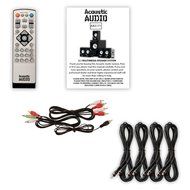 Acoustic Audio AA5171 Home Theater 5.1 Bluetooth Speaker System with FM and 4 Extension Cables N2