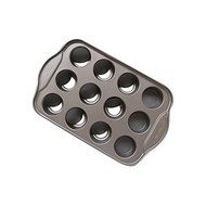 Startony Non Stick Muffin Cupcake Molds 12 Cups Baking Pan Loose Base Tray Dessert Pan Round N4