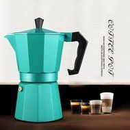 Espresso Maker, HOOHI 240 ML Aluminum Moka Express Stovetop Espresso Maker Pot Coffee Machine + 1 Coffee Scoop... N15