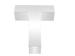 10" ALPHABET "T" BIRTHDAY WEDDING ANIVERSARY CAKE TIN