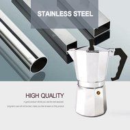 Espresso Maker, HOOHI 240 ML Aluminum Moka Express Stovetop Espresso Maker Pot Coffee Machine + 1 Coffee Scoop... N17