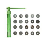 Highfine 20pcs Paste Extruder Clay Sugar Craft Fondant Cake Gun Cake Sculpture Decor N3