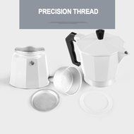 Espresso Maker, HOOHI 240 ML Aluminum Moka Express Stovetop Espresso Maker Pot Coffee Machine + 1 Coffee Scoop... N20