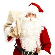 Morecome Santa Claus Wig + Beard Set Adult Christmas Fancy Dress