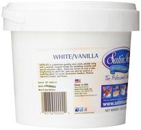 Satin Ice Rolled Fondant Icing - White/Vanilla - 5lb N4