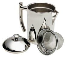 Frieling USA 18/10 Stainless Steel Tea Maker with Infuser Basket, 20-Ounce N2