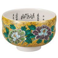 Japanese Matcha Bowl Yoshidaya Kutani Yaki(ware)