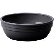 Cambro 100CW110 Camwear Black 12.5 Oz. Nappie Bowl - 48 / CS
