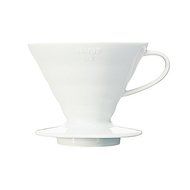 Hario VDC-02W V60 Ceramic Coffee Dripper, White by Hario