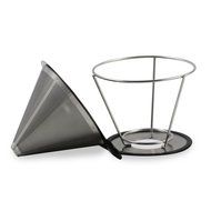 Lindo 4 Cup Stainless Steel Pour Over Coffee Filter N6