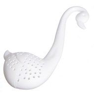 Water &amp; Wood New Swan Shape Tea Colander Strainer Infuser Filter Sifter Teaspoon N2