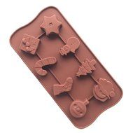 Cherryard Christmas Theme Silicone Chocolate Candy Mold N2