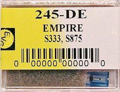 TURNTABLE STYLUS NEEDLE EMPIRE S-111 EMPIRE 333 S333E S111E 190LT 390LT 245-DE N3