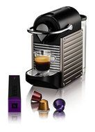 Nespresso Pixie Espresso Maker, Electric Titan N4