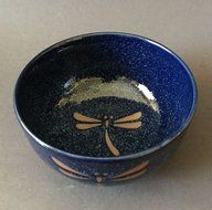 Japanese Namako Dragonfly Matcha Bowl Bamboo Scoop 80 Whisk Tea Ceremony Set
