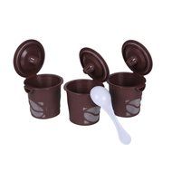 Coffee Paper Filters Yummy Sam&reg; Natural Paper Filters Kitchen Craft Unbleached for 1-4 Cup Moka Pot Keurig Home... N15