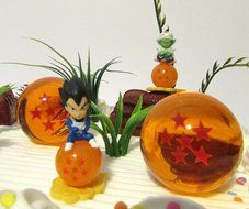 Dragon Ball Z Birthday Cake Topper Set Featuring Dragon Ball Z Characters and Themed Decorative Accessories N2