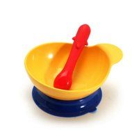 Danesco Silicone Baby Bowl and Spoon Set